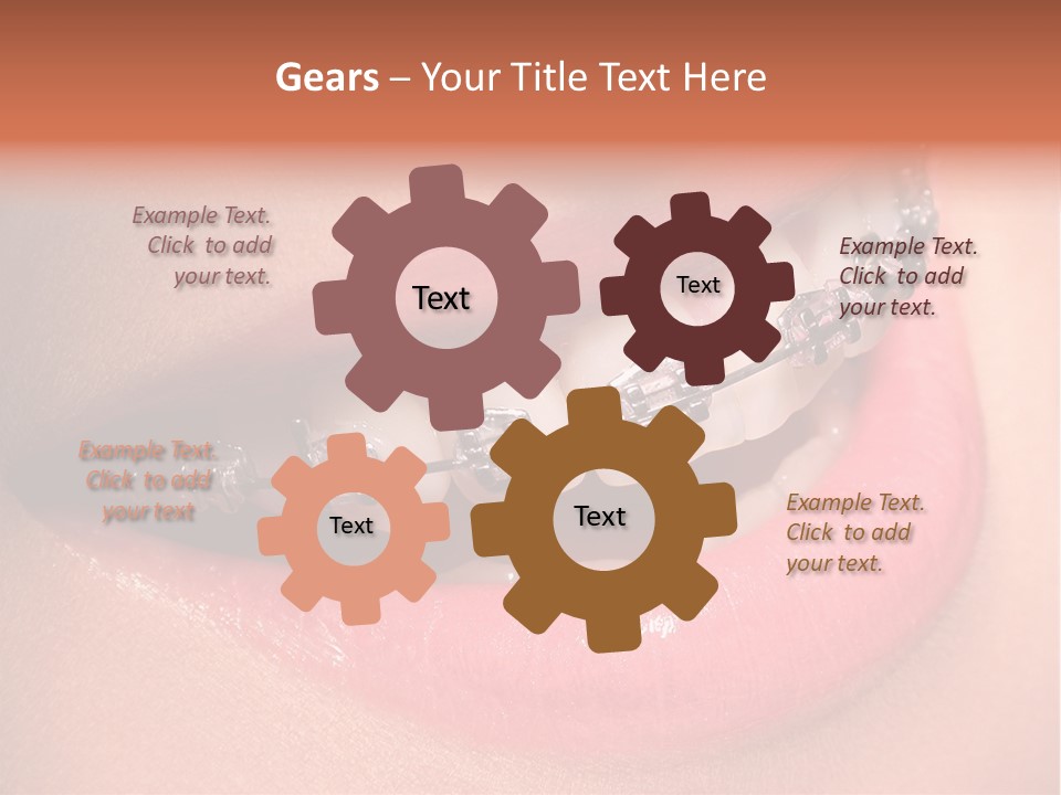 Beauty Correction Apparatus PowerPoint Template