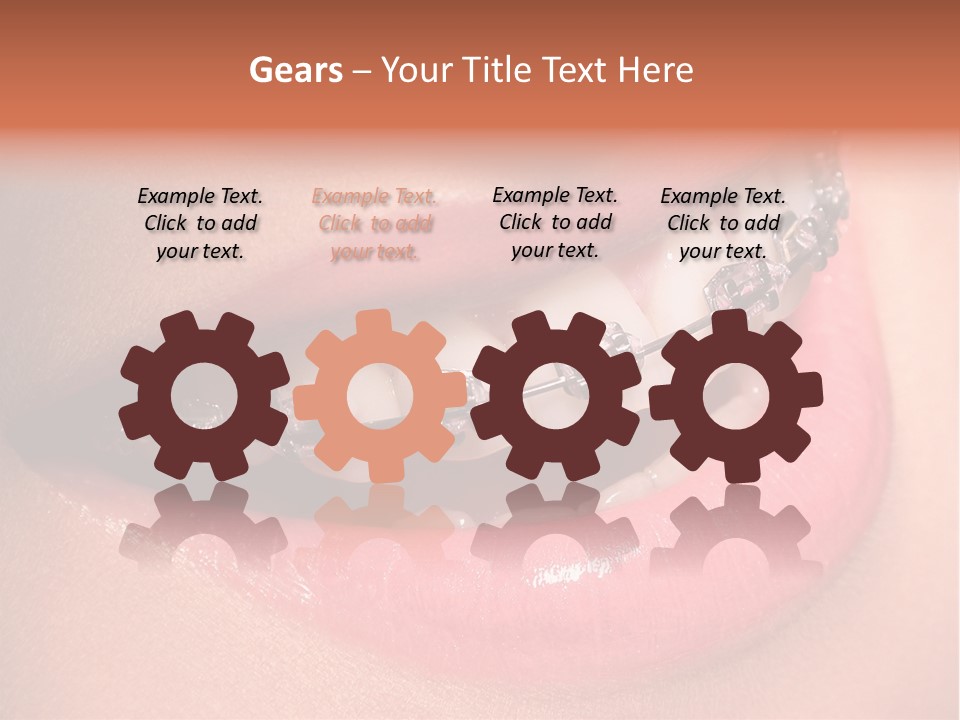 Beauty Correction Apparatus PowerPoint Template