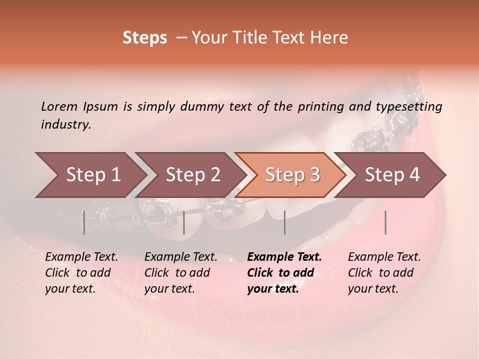 Beauty Correction Apparatus PowerPoint Template