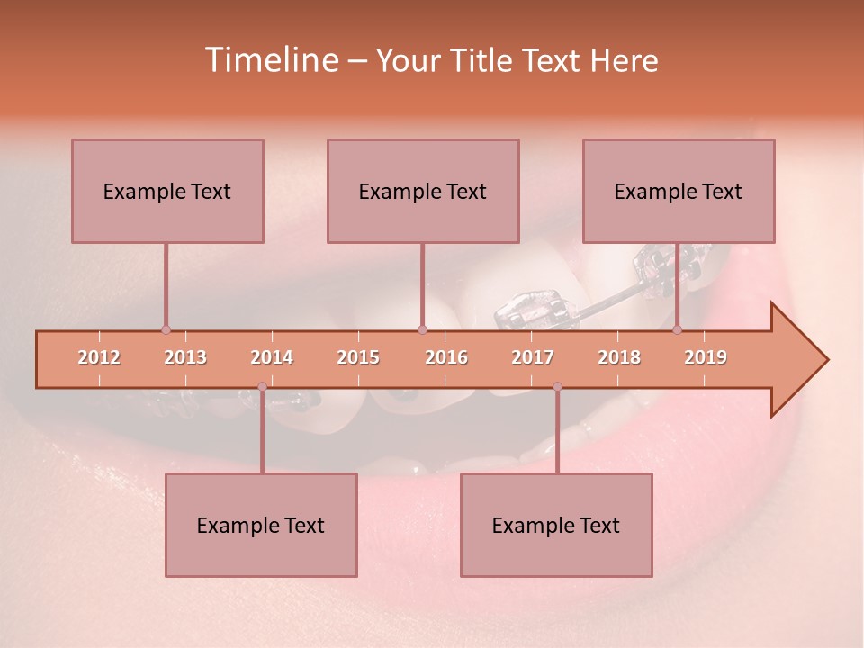 Beauty Correction Apparatus PowerPoint Template
