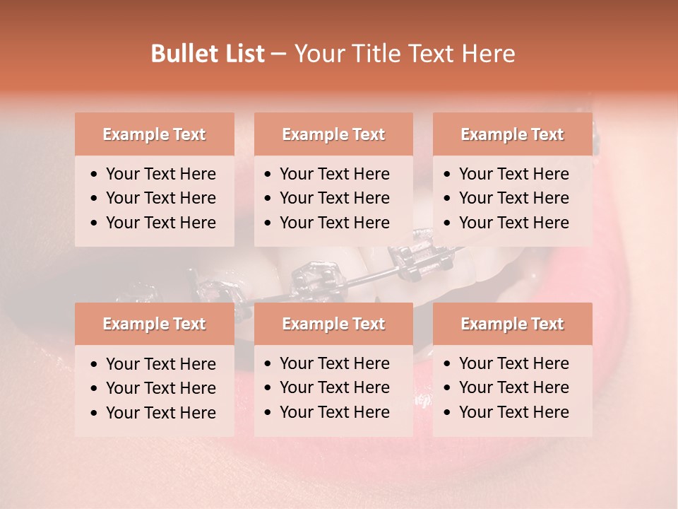 Beauty Correction Apparatus PowerPoint Template