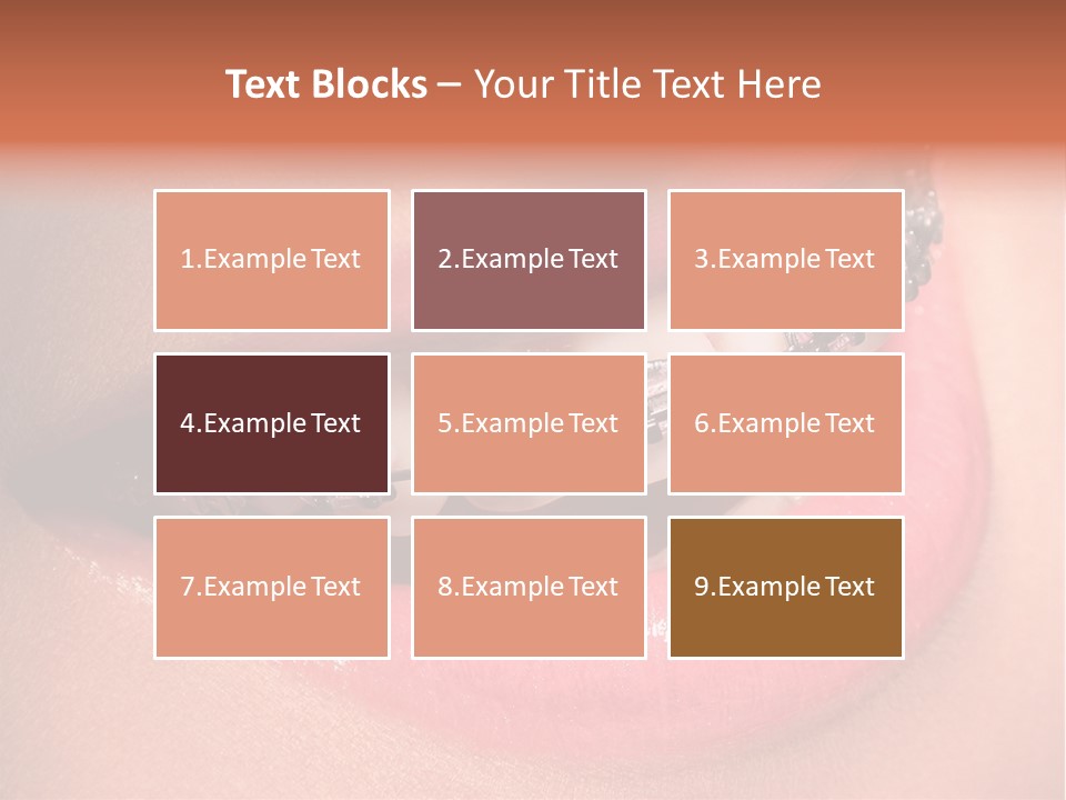 Beauty Correction Apparatus PowerPoint Template