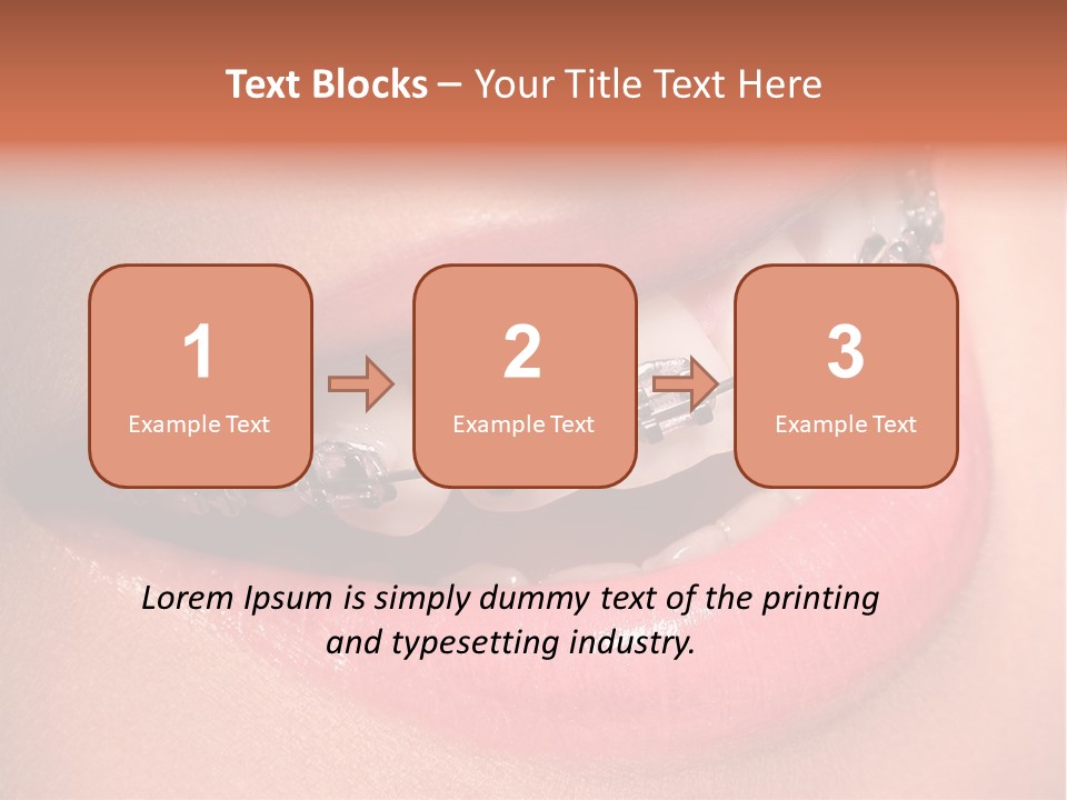 Beauty Correction Apparatus PowerPoint Template