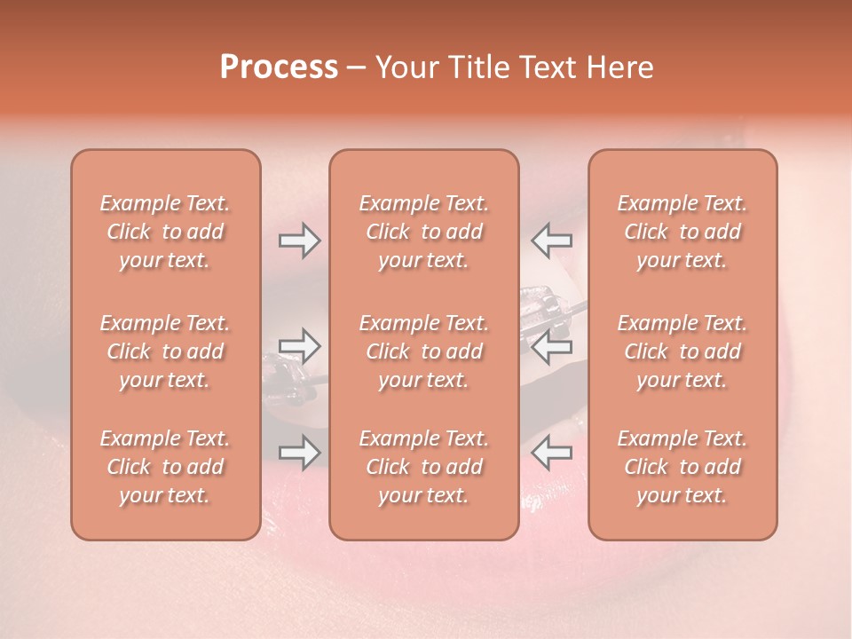 Beauty Correction Apparatus PowerPoint Template