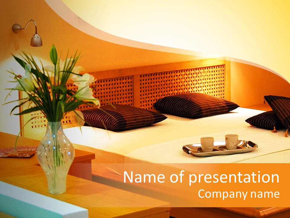 Home Relax Holiday PowerPoint Template