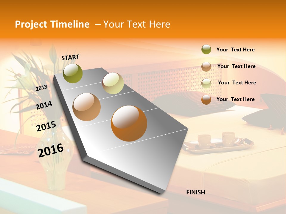 Home Relax Holiday PowerPoint Template