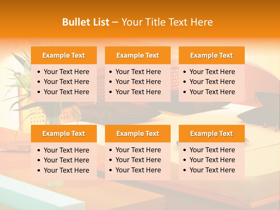 Home Relax Holiday PowerPoint Template