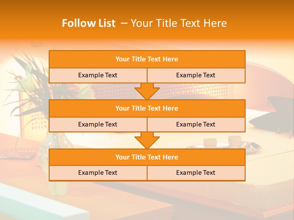 Home Relax Holiday PowerPoint Template