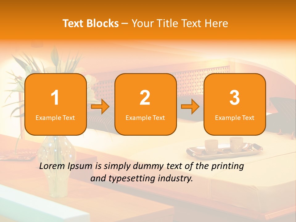 Home Relax Holiday PowerPoint Template