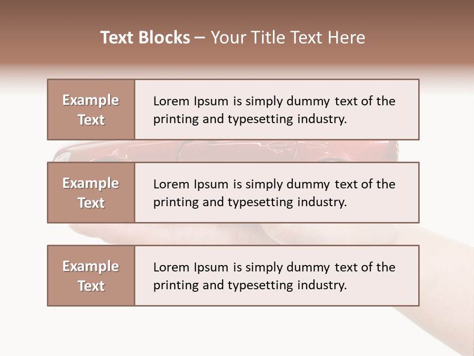 Automobile Insurance Market PowerPoint Template