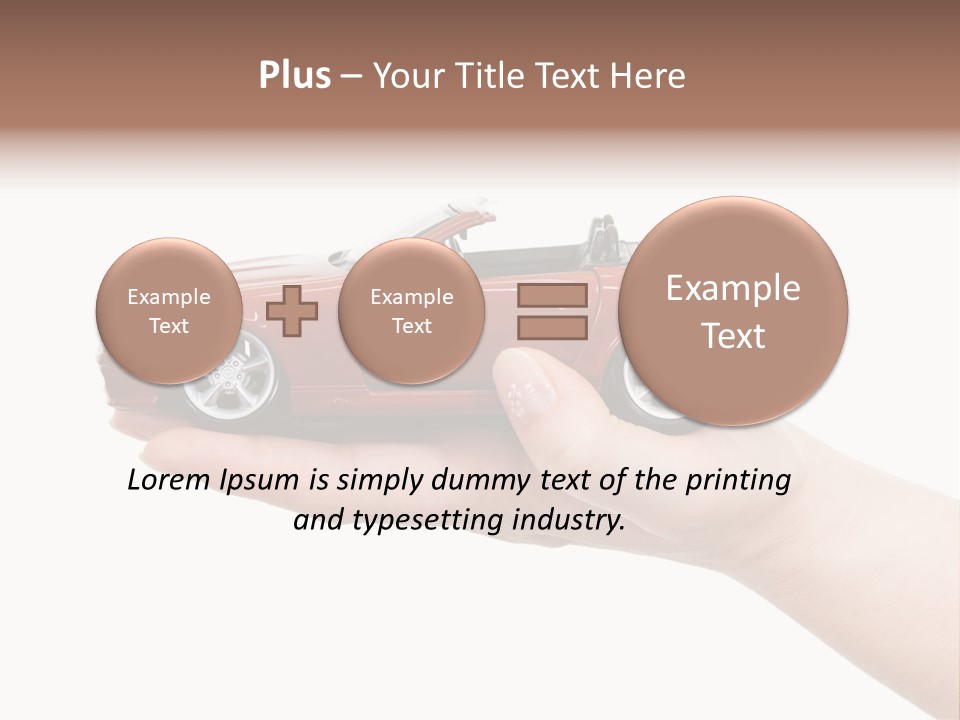 Automobile Insurance Market PowerPoint Template