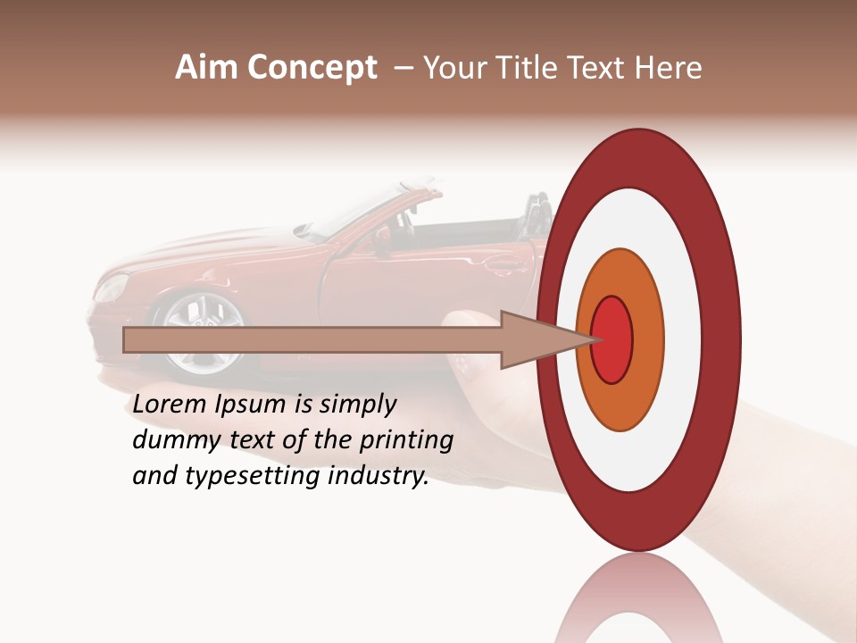 Automobile Insurance Market PowerPoint Template