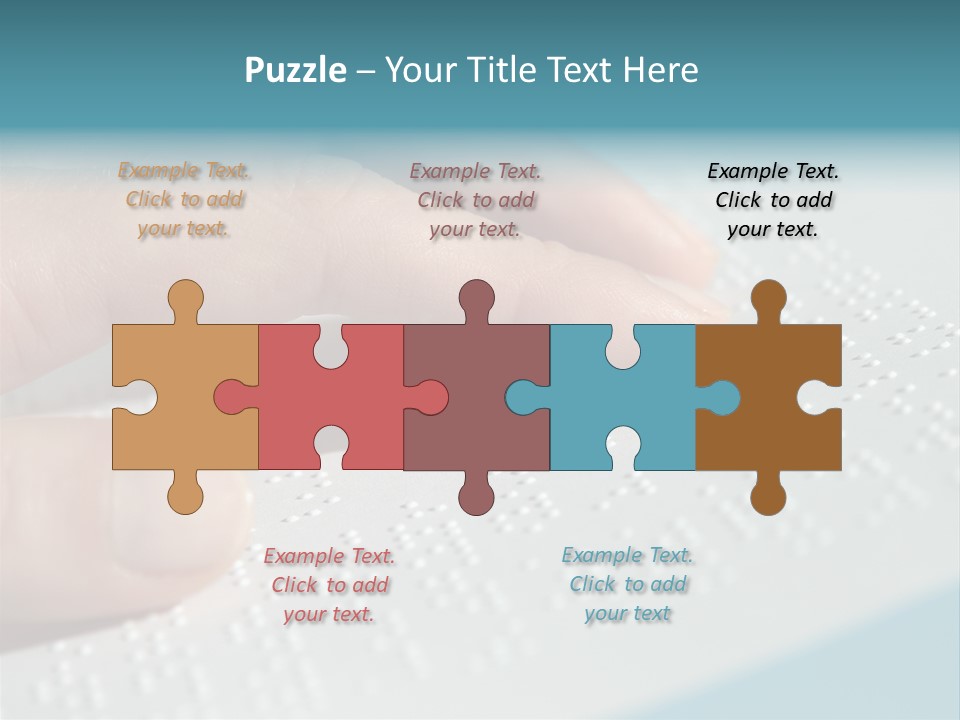 Impaired Communicate Visual PowerPoint Template
