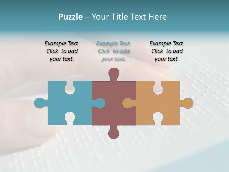 Impaired Communicate Visual PowerPoint Template