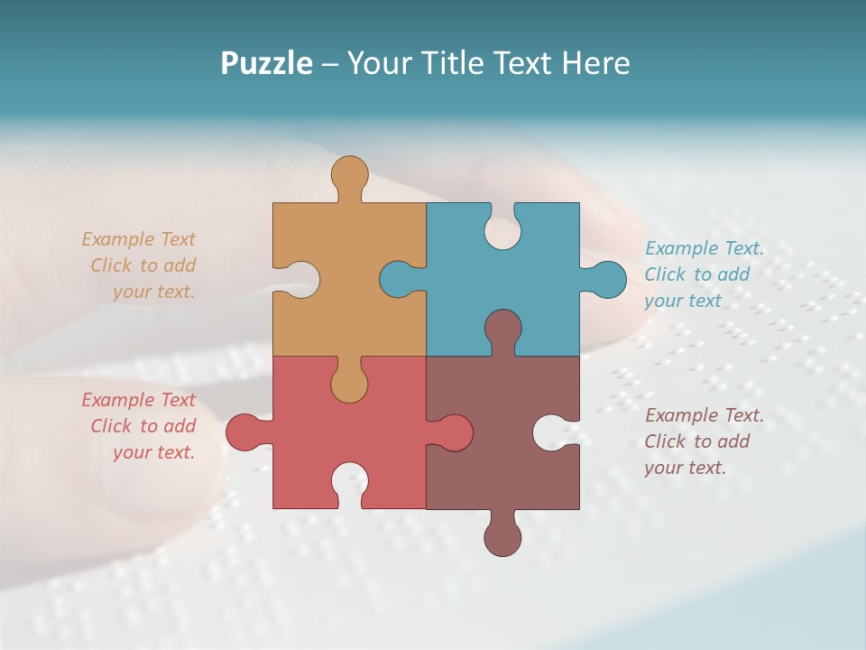 Impaired Communicate Visual PowerPoint Template