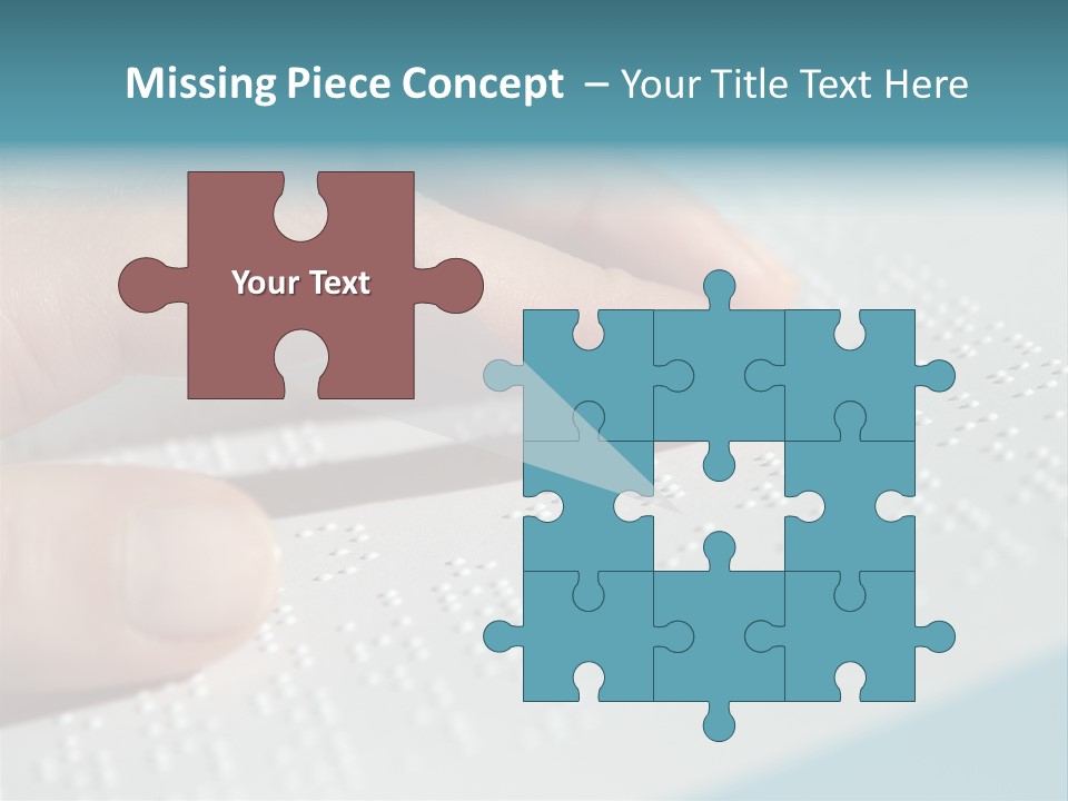 Impaired Communicate Visual PowerPoint Template