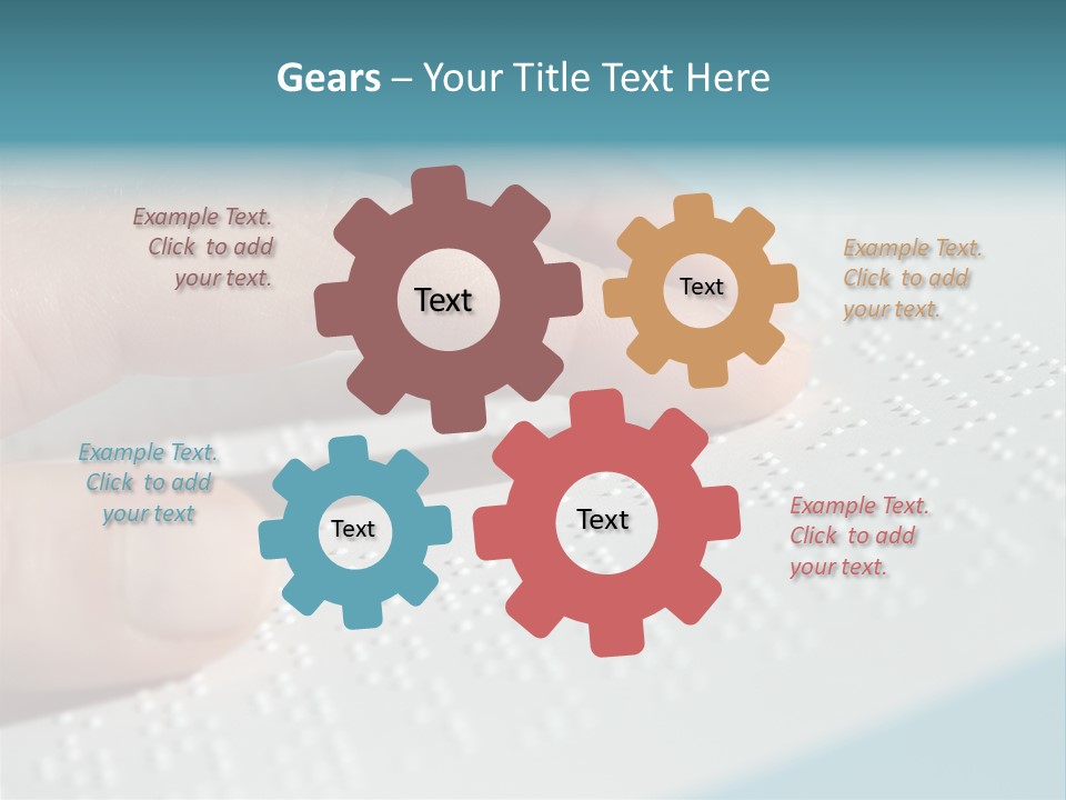 Impaired Communicate Visual PowerPoint Template
