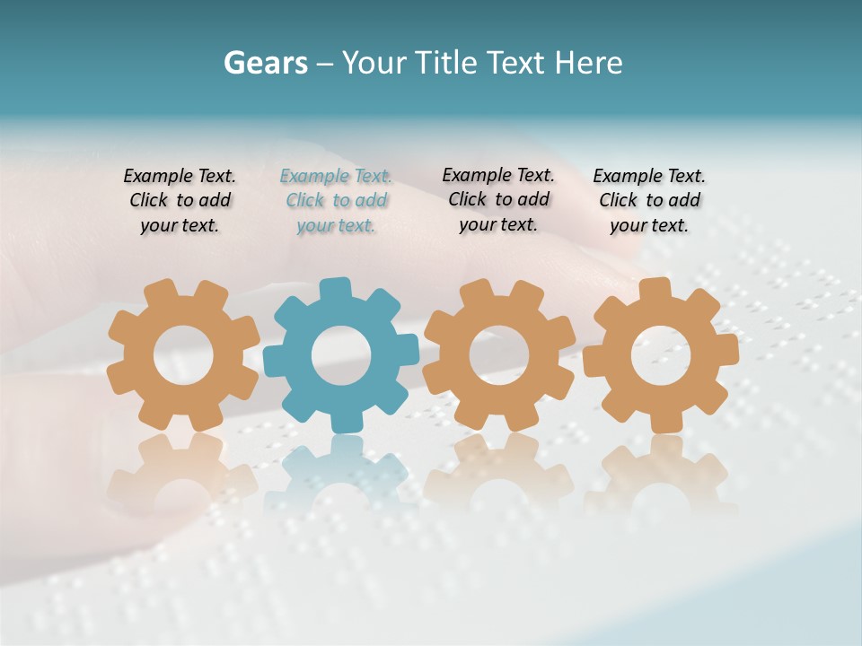 Impaired Communicate Visual PowerPoint Template