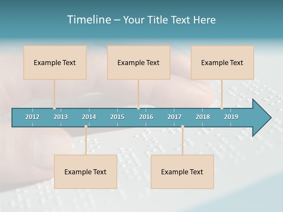 Impaired Communicate Visual PowerPoint Template