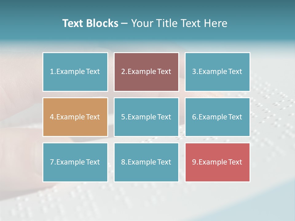 Impaired Communicate Visual PowerPoint Template
