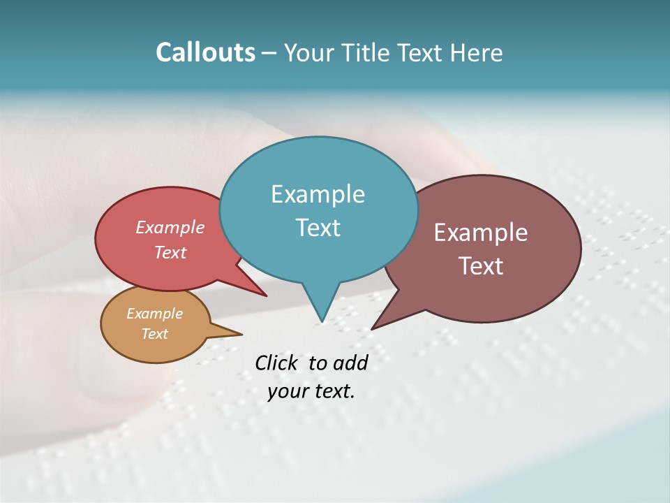 Impaired Communicate Visual PowerPoint Template
