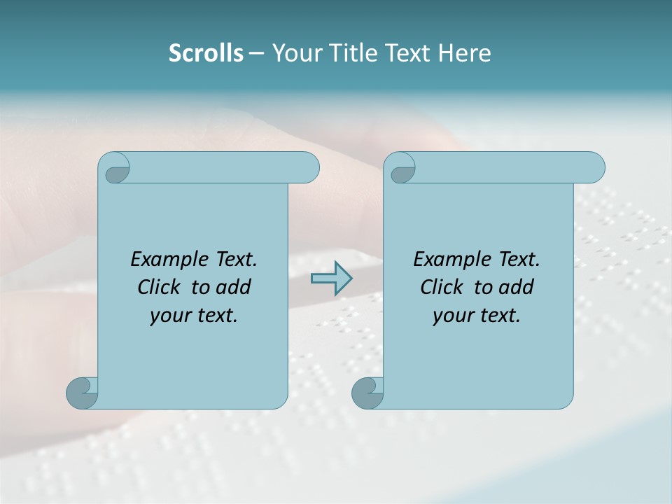 Impaired Communicate Visual PowerPoint Template