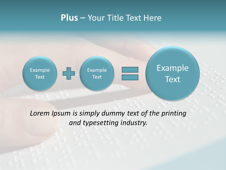 Impaired Communicate Visual PowerPoint Template
