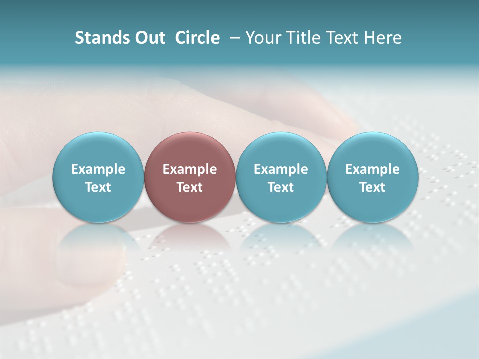 Impaired Communicate Visual PowerPoint Template