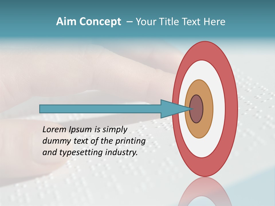 Impaired Communicate Visual PowerPoint Template