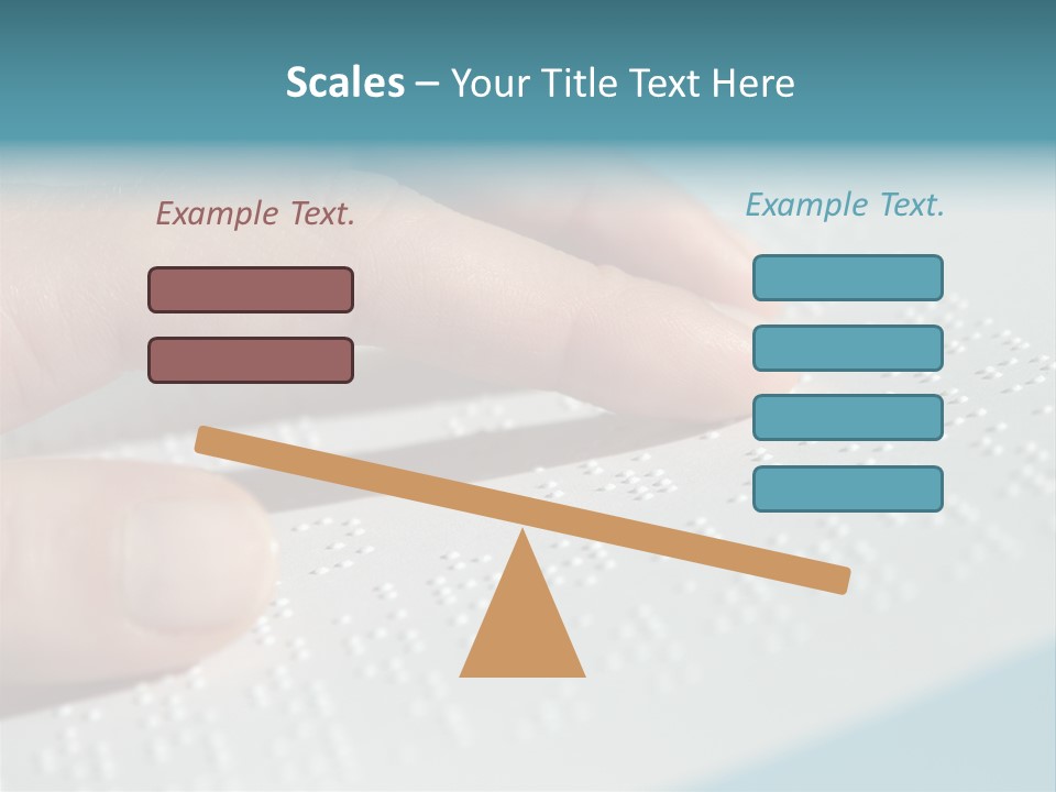 Impaired Communicate Visual PowerPoint Template