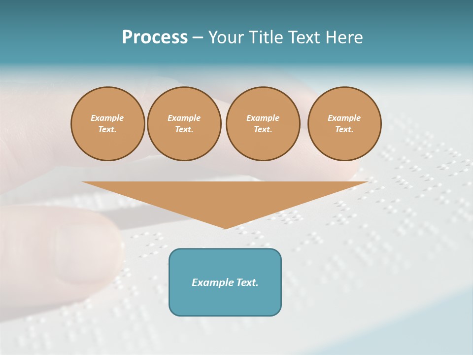 Impaired Communicate Visual PowerPoint Template