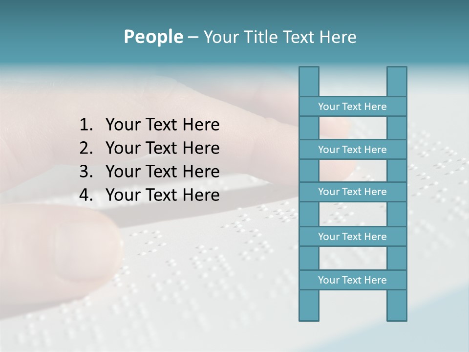Impaired Communicate Visual PowerPoint Template