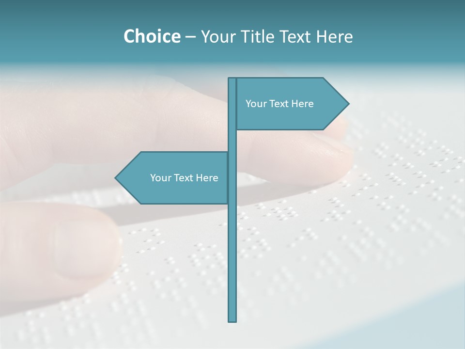 Impaired Communicate Visual PowerPoint Template