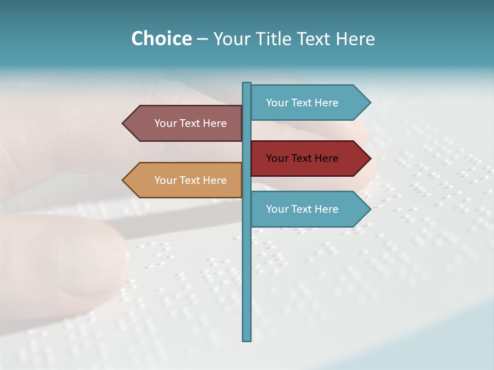 Impaired Communicate Visual PowerPoint Template