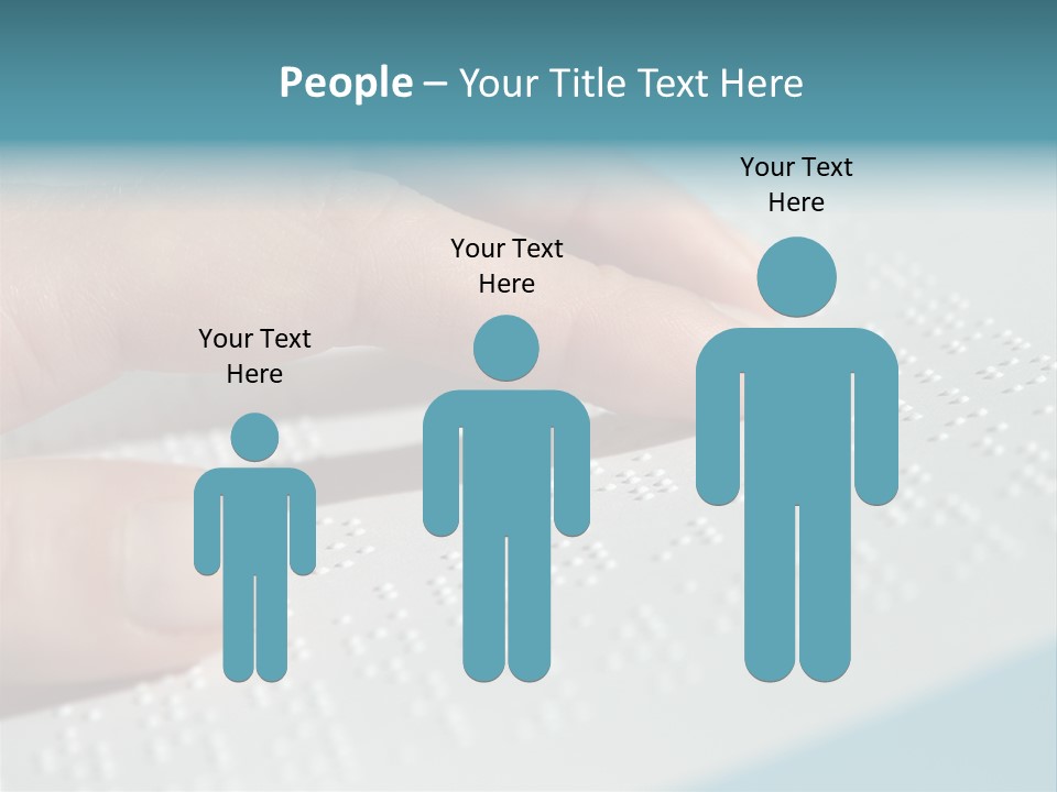 Impaired Communicate Visual PowerPoint Template