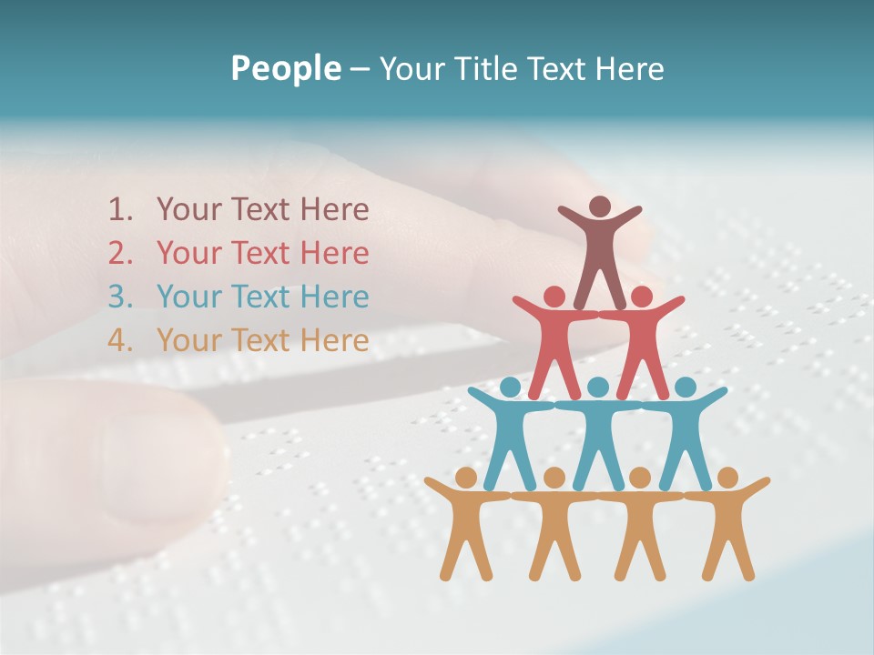 Impaired Communicate Visual PowerPoint Template