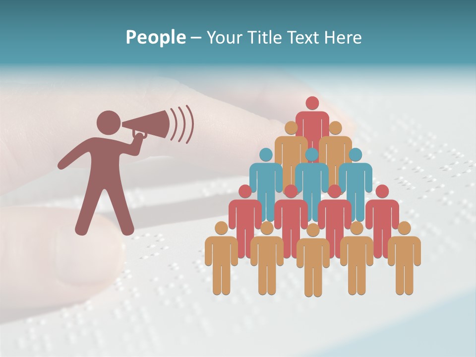 Impaired Communicate Visual PowerPoint Template