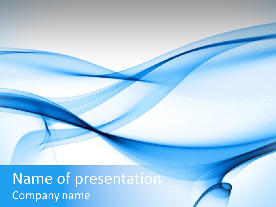 Burning Curve Detail PowerPoint Template