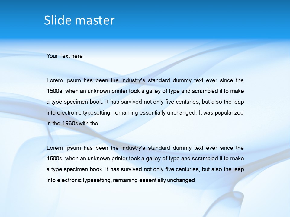 Burning Curve Detail PowerPoint Template