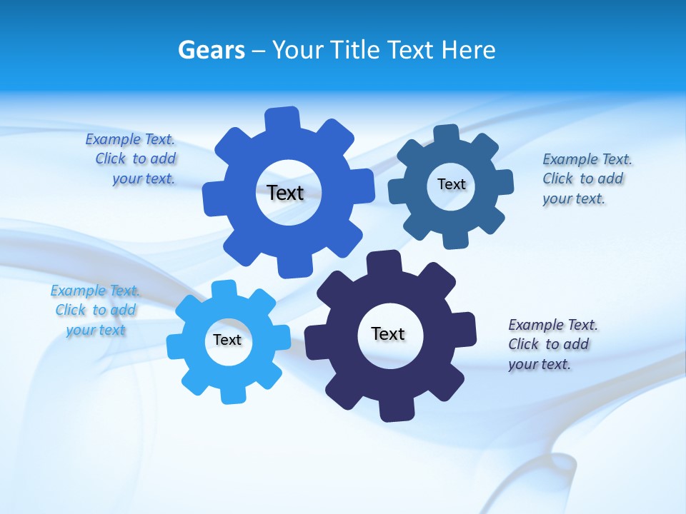 Burning Curve Detail PowerPoint Template