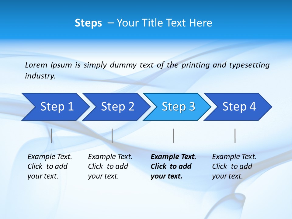 Burning Curve Detail PowerPoint Template