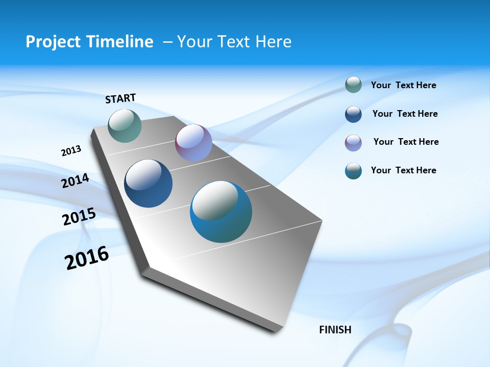 Burning Curve Detail PowerPoint Template