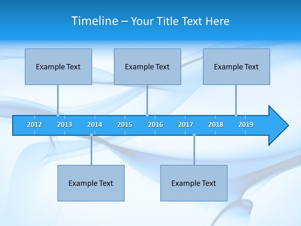 Burning Curve Detail PowerPoint Template