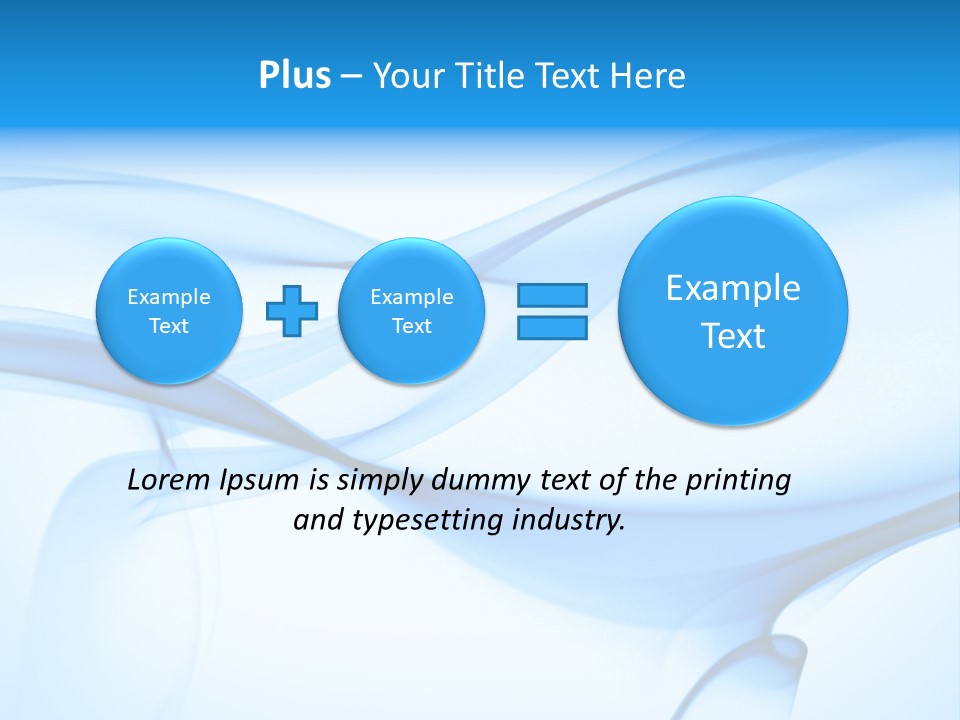 Burning Curve Detail PowerPoint Template