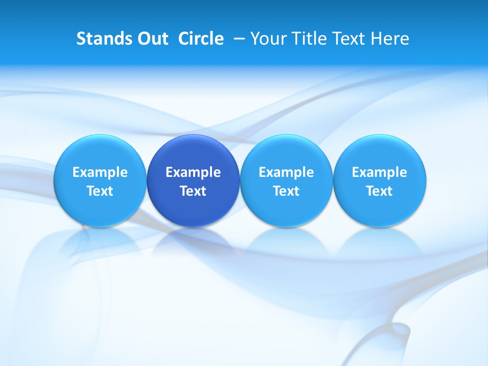 Burning Curve Detail PowerPoint Template