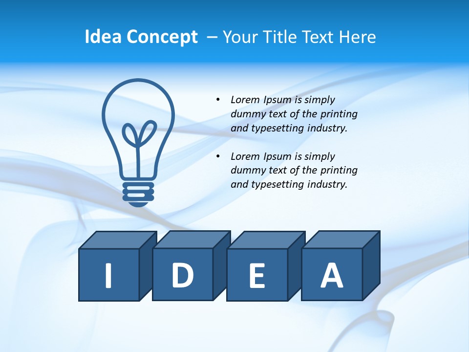 Burning Curve Detail PowerPoint Template