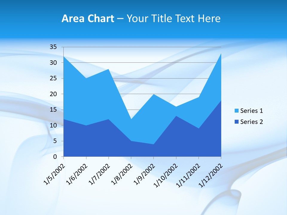 Burning Curve Detail PowerPoint Template
