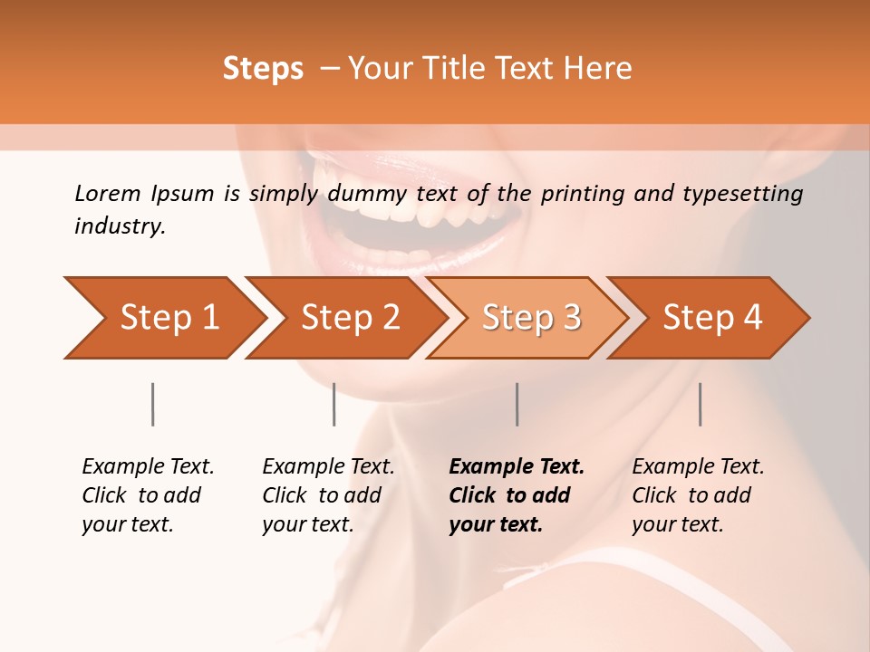 Stomatology Beauty Care PowerPoint Template