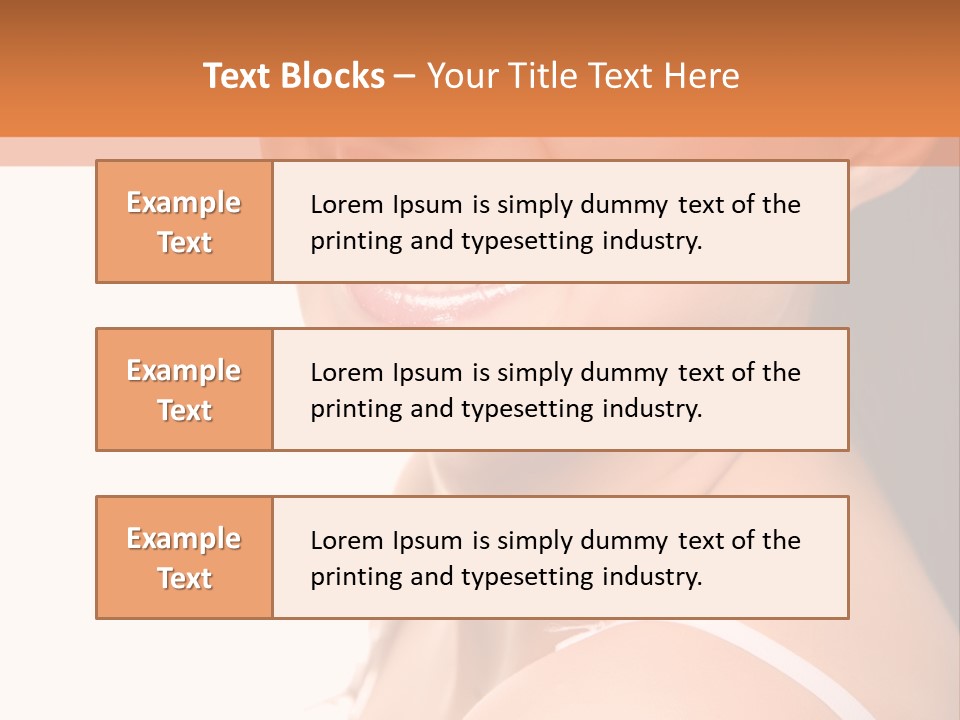 Stomatology Beauty Care PowerPoint Template