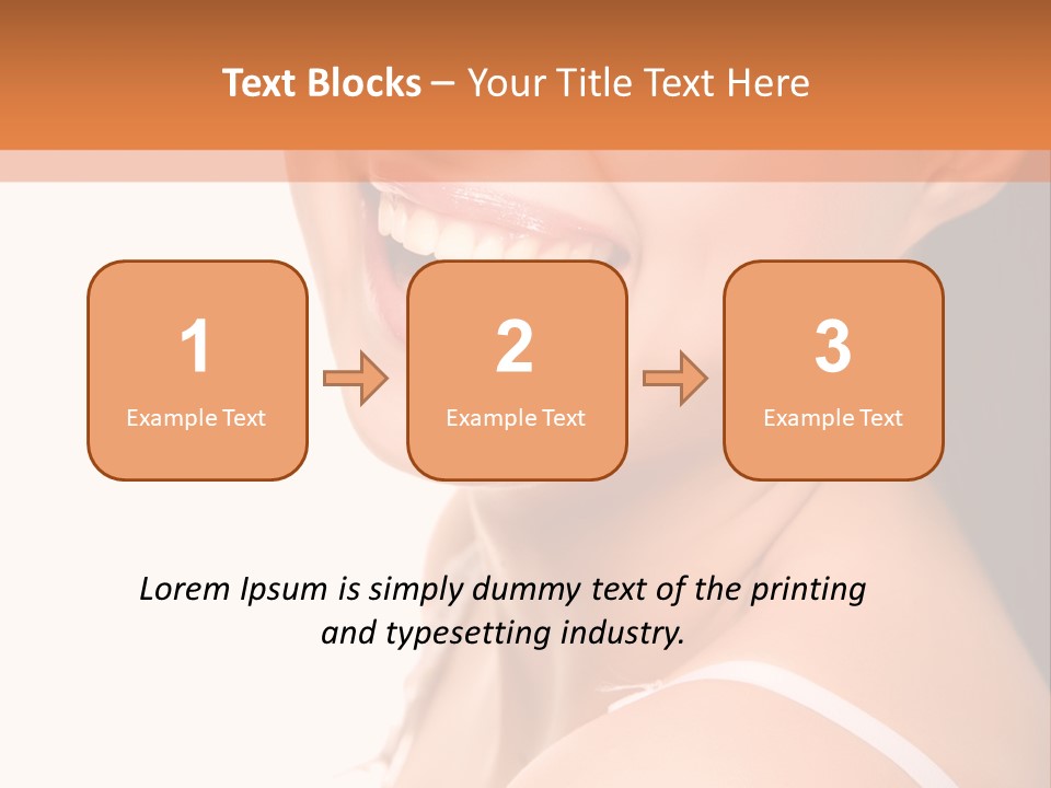 Stomatology Beauty Care PowerPoint Template